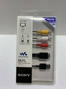 SONY ウォークマン用映像/音声出力ケーブルWMC-NWV10