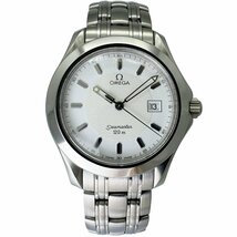 【OMEGA オメガ☆シーマスター 120M】2511.21 中古 メンズ 腕時計 クオーツ ホワイト文字盤☆Aランク☆_画像2