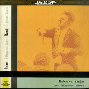 A00573050/LP/ヘルベルト・フォン・カラヤン「ブラームス/ハンガリー舞曲：ドヴォルザーク/スラヴ舞曲」