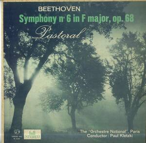 A00571023/LP/ポール・クレツキー「Beethoven/Symphonie Nr 6 In F Dur Op. 68 Pastorale」