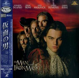 B00161985/LD2枚組/レオナルド・ディカプリオ「仮面の男 The Man In The Iron Mask 1998 (Widescreen) (1999年・PILF-2700)」
