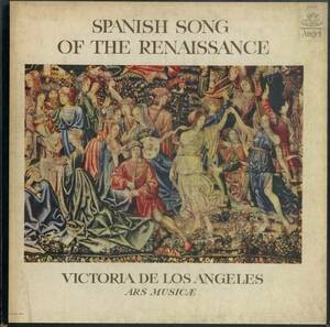 A00535454/●LP1枚組ボックス/Ars Musicae「Spanish Song Of The Renaissance」