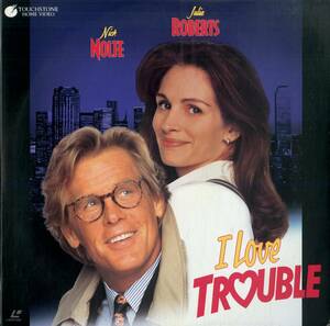 B00157924/LD2枚組/ジュリア・ロバーツ「アイ・ラブ・トラブル I Love Trouble (Widescreen) (1995年・PILF-2053)」