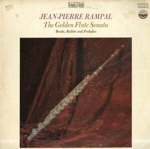 A00536793/LP/ジャン＝ピエール・ランパル「The Golden Flute Sonata」