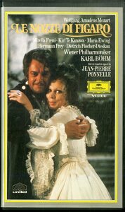 H00017753/VHSビデオ2枚組/「モーツァルト歌劇《フィガロの結婚》全曲」