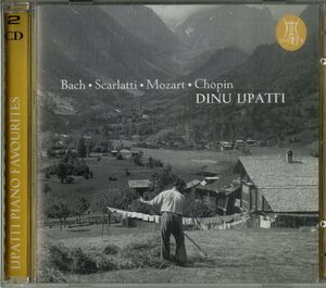 D00141209/CD2枚組/Dinu Lipatti「Bach・Scarlatti・Mozart・Chopin」