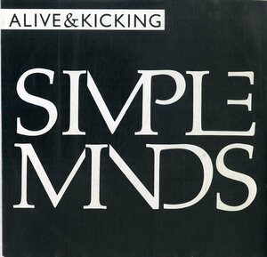 C00164304/EP/シンプル・マインズ「Alive & Kicking / Up On The Catwalk (Live Version) (1985年・AM-2783・シンセポップ・ポストパンク