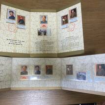 毛主席逝去1周年 記念切手 2セット 美品 同封可能 キ388_画像1
