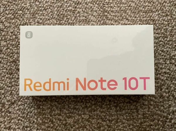 新品 未使用 未開封 送料込 Xiaomi Redmi Note 10T アジュールブラック 64GB SIMフリー Re