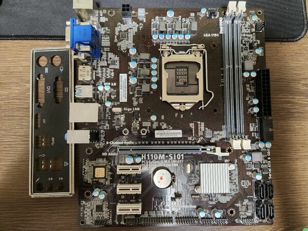 ECS H110M-SI01 LGA1151 マザーボード