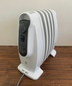 [ beautiful goods ]DeLonghite long gi oil heater NJM0505 heater vessel consumer electronics white 