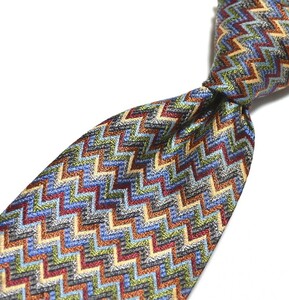 E295*MISSONI necktie pattern pattern *