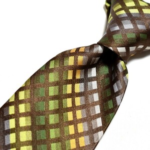 D128* Calvin Klein necktie pattern pattern *