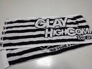 ●　GLAY　HIGHCOMMUNICATIONS 2011-2012　【　マフラータオル　】　グレイ