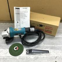 【未使用品(店頭展示品)】☆マキタ(makita) 100mmディスクグラインダ 9533BL_画像1