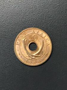 G6499　英国領 東アフリカ 10セント 1964年 外国 硬貨 コイン アンティーク 