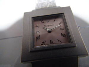 エレガンスの腕時計レディース　日本製　未使用電池切れＮＯ、２