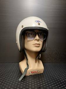 Sシェル60年代pipヴィンテージGRANTヘルメットGP-2当時物AMA検BELL500TXブコBUCOベルmcナックルAF20chopper60sハーレーmchalナックルmcパン