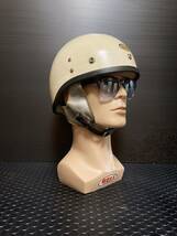 初期50s稀少BUCOブコhelmetヘルメットvintageハーフ60sプロテクターprotectorスパルタン本物ヴィンテージ検)mchalハーレーBELL500TXベルRT_画像1