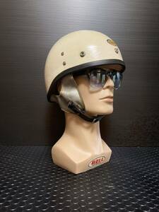 初期50s稀少BUCOブコhelmetヘルメットvintageハーフ60sプロテクターprotectorスパルタン本物ヴィンテージ検)mchalハーレーBELL500TXベルRT