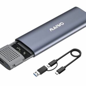 maiwo M.2 SSD ケース 工具が不要 USB-C NVME ケース外付けケース SATA の画像1