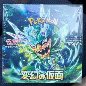 【注意事項ありシュリンク付き未開封BOX】 ポケモンカードゲーム スカーレット&バイオレット 拡張パック 変幻の仮面 