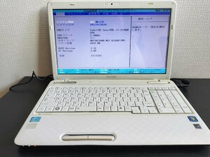 【ジャンク】中古 ノートパソコン 東芝 dynabook T451/57DW PT4515DBFW