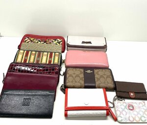 ブランド 財布 パスケース 12点まとめ/COACH/miumiu/MISCH MASCH/ジバンシー/IBIZA/他 メンズ レディース