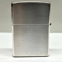 F【未使用】Peace　ピース　ZIPPO　ジッポ　喫煙具 　コレクション　木箱　火花確認済み_画像4