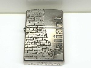 31【未使用】VALIANT　ヴァリアント　ZIPPO　ジッポ　オイルライター　タバコ　喫煙具　本体のみ　火花確認済