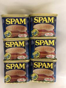  free shipping spam 100% pork total 6 can 