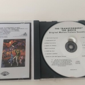 トランスフォーマー ザ ムービーサウンドトラックCDの画像2