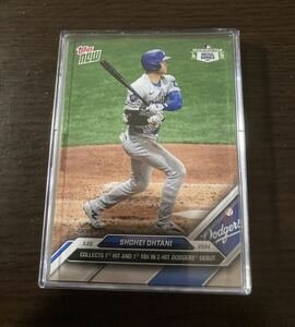 topps now 2024 大谷翔平 shohei ohtani ドジャース デビュー 初安打 カード 