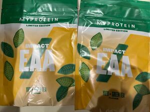 マイプロテイン myprotein EAA ゆずグリーン　250g 2個　500g