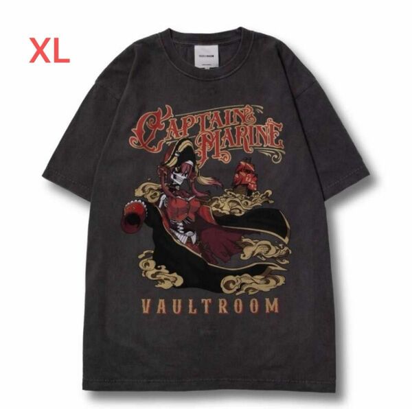 【size XL】新品未使用 / VAULTROOM CAPTAIN MARINE TEE / CHARCOAL Tシャツ