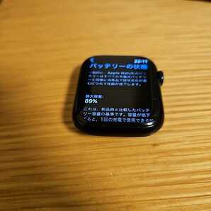 【中古・動作確認済】AppleWatch 第7世代 45mm GPS Midnight Aluminum Case （MKNN3J/A）おまけ付き（土屋鞄製 スマートウォッチベルト）の画像10