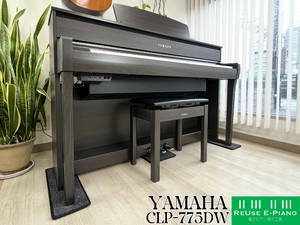 YAMAHA/CLP-775DW (ダークウォルナット調) (※階段上げ、他地域別途お見積り) (12月以降据付予定)