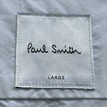 現行タグ■美品■Paul Smith ポールスミス【L】長袖シャツ マルチストライプ ホワイト 白 日本製 メンズ 大きいサイズ コットン_画像8