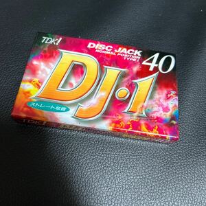 未開封 TDK DJ1-40 カセットテープ　ノーマル