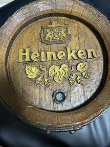 ハイネケン バレルサイン 樽型 看板 インテリア Heineken アメリカン雑貨　ビール　おしゃれ雑貨　BAR