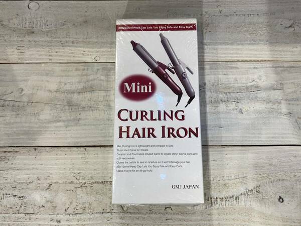 新品　未開封 UltimaMini CuringHairIron 25mmミニカールヘアーアイロン　ホワイト