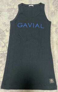 新品　GAVIAL ロゴタンクトップ　ブラック　Sサイズ　シンプルロゴプリント　ボーリングシャツのインナーにオススメ　ガヴィル　中村達也