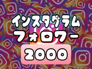 【おまけ 2000 Instagram フォロワー数 増加】インスタグラム Youtube 自動ツール インスタ フォロワー follower 宣伝