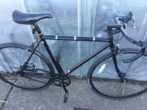  secondhand goods pist bike Fuji FUJI stationary type only.700C brake lever. front cover . shortage.