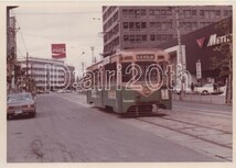 S10045【古い 鉄道 写真】富山地方鉄道 富山軌道線 路面電車 南富山駅行 ◇昭和46年 ※電車 路面電車 市電 都電 蒸気機関車 SL_画像2