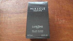  Lancome Miracle Homme o-doto трещина 75ml ценный! не использовался * нераспечатанный товар (LANCOME)