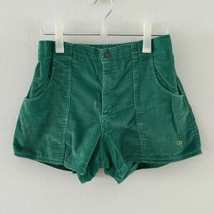 80's OP вельвет шорты 36 зеленый Vintage Ocean Pacific шорты 