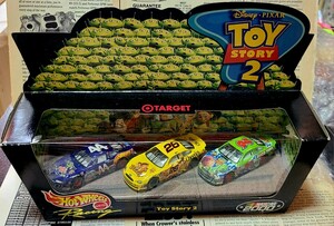 激レア！ターゲット別注「トイ・ストーリー2」カラー・ナスカー3台セット！！/ポンティアック・フォード・NASCAR・target