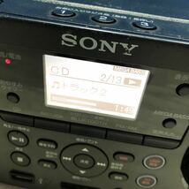 SONY ソニー ZS-RS81BT Bluetooth対応 CD ラジオ パーソナルオーディオシステム 2022年製 通電OK 試聴OK 現状品_画像3