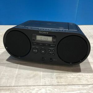 SONY ソニー ZS-S40 CD ラジオ パーソナルオーディオシステム 2022年製 黒 ブラック 通電OK 試聴OK 現状品
